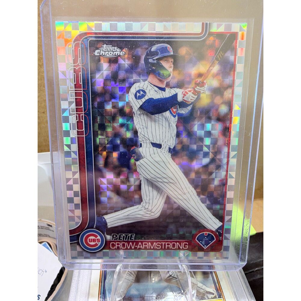2025 Topps Chrome Update Pete Crow-Armstrong X-Fractor #USC76 Cubs